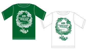 Tシャツ（グリーン・ホワイト）